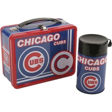 chicago cubs metal lunch box|Chicago Cubs : Lunch Boxes & Bags .